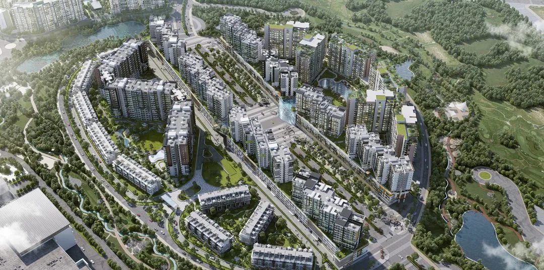 胡志明低密度住宅項目 Celadon City Tan Phu 新富郡